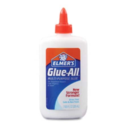Elmers Elmerft.s Products Inc Multipurpose Glue- Nontoxic- Plastic Bottle- 1 Gallon EL463207